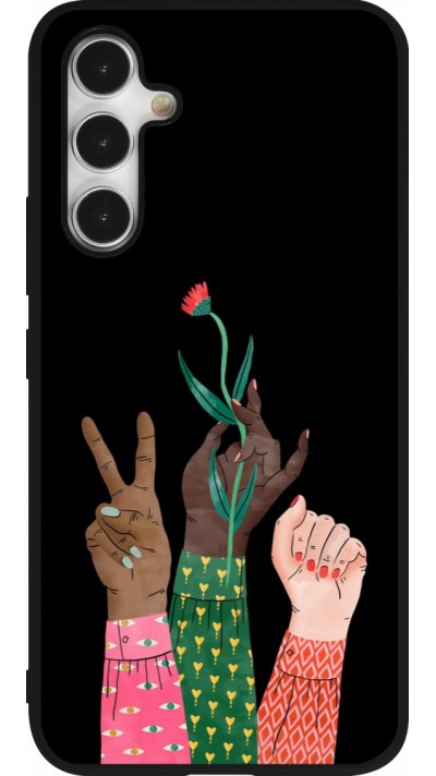 Samsung Galaxy A54 Case Hülle - Silikon schwarz Womens day 2026 2