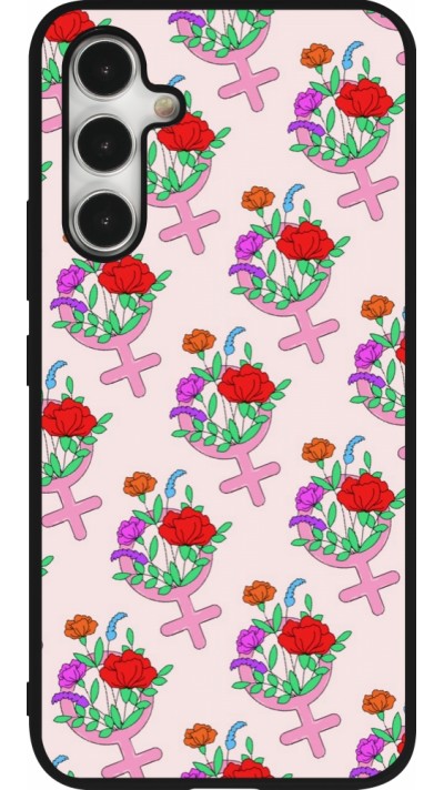 Samsung Galaxy A54 Case Hülle - Silikon schwarz Womens day 2026 7