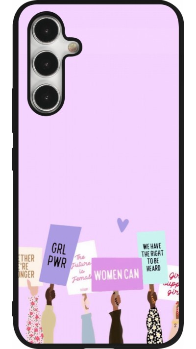 Samsung Galaxy A54 Case Hülle - Silikon schwarz Womens day 2026 9