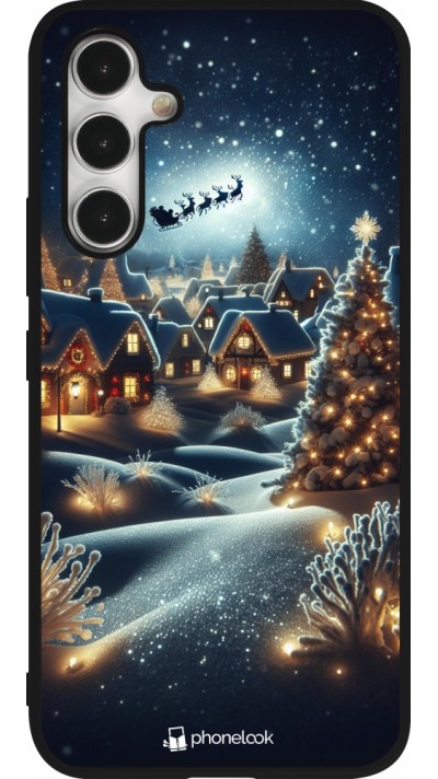 Samsung Galaxy A54 Case Hülle - Silikon schwarz Weihnachten 2023 Weihnachten steht vor der Tür