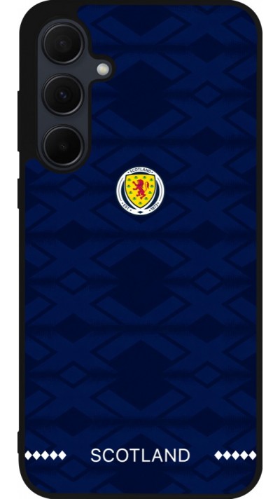 Samsung Galaxy A55 5G Case Hülle - Silikon schwarz Schottland 2026 personalisierbares Fussballtrikot