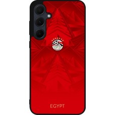 Samsung Galaxy A55 5G Case Hülle - Silikon schwarz Ägypten 2026 personalisierbares Fussballtrikot