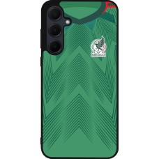 Samsung Galaxy A55 5G Case Hülle - Silikon schwarz Mexiko 2022 personalisierbares Fussballtrikot