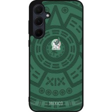 Samsung Galaxy A55 5G Case Hülle - Silikon schwarz Mexiko 2026 personalisierbares Fussballtrikot