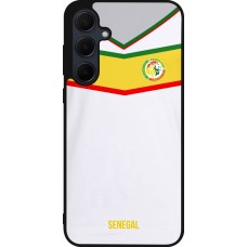 Samsung Galaxy A55 5G Case Hülle - Silikon schwarz Senegal 2022 personalisierbares Fußballtrikot