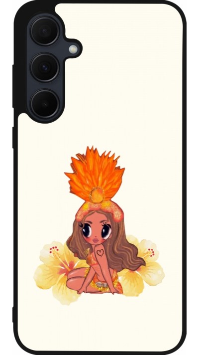 Samsung Galaxy A55 5G Case Hülle - Silikon schwarz Karol G Tropicoqueta