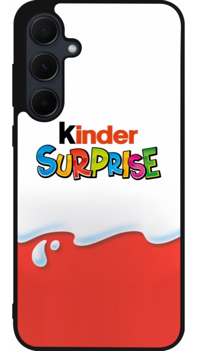 Samsung Galaxy A55 5G Case Hülle - Silikon schwarz Kinder Surprise Samsung Galaxy A55 5G Case Hülle - Silikon schwarz Kinder Surprise