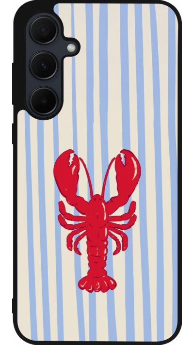 Samsung Galaxy A55 5G Case Hülle - Silikon schwarz Red lobster 2026