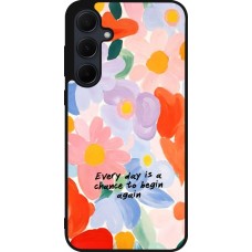 Samsung Galaxy A55 5G Case Hülle - Silikon schwarz Every day is a chance 2026