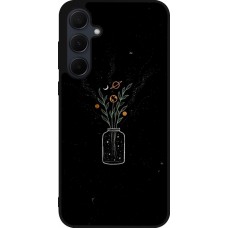 Samsung Galaxy A55 5G Case Hülle - Silikon schwarz Vase black
