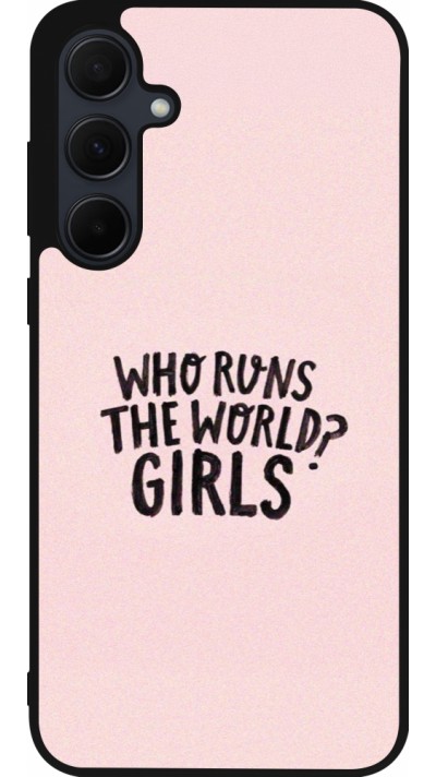 Samsung Galaxy A55 5G Case Hülle - Silikon schwarz Womens day 2026 3