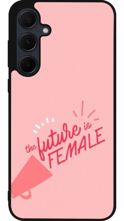 Samsung Galaxy A55 5G Case Hülle - Silikon schwarz Womens day 2026 4