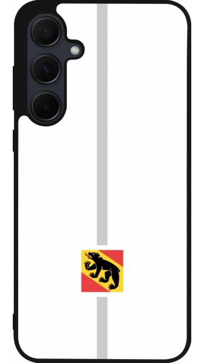 Samsung Galaxy A56 Case Hülle - Silikon schwarz Kanton BE weiss