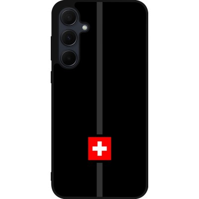 Samsung Galaxy A56 Case Hülle - Silikon schwarz Kanton CH schwarz