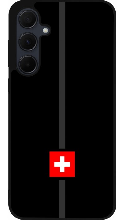 Samsung Galaxy A56 Case Hülle - Silikon schwarz Kanton CH schwarz