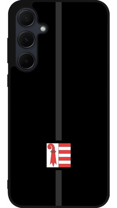 Samsung Galaxy A56 Case Hülle - Silikon schwarz Kanton JU schwarz