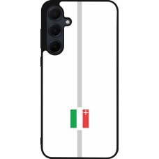 Samsung Galaxy A56 Case Hülle - Silikon schwarz Kanton NE weiss