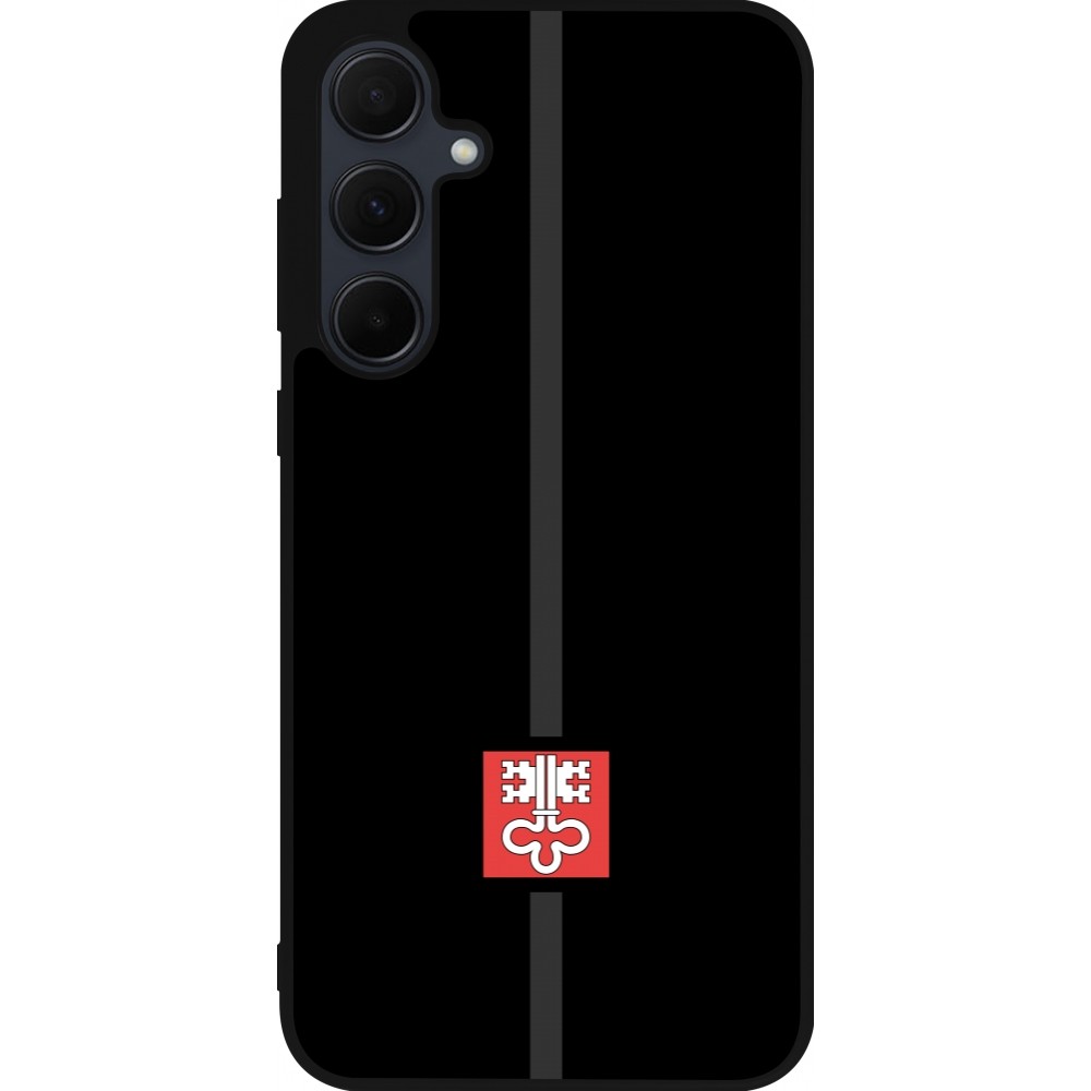 Samsung Galaxy A56 Case Hülle - Silikon schwarz Kanton NW schwarz