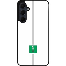 Samsung Galaxy A56 Case Hülle - Silikon schwarz Kanton SG weiss