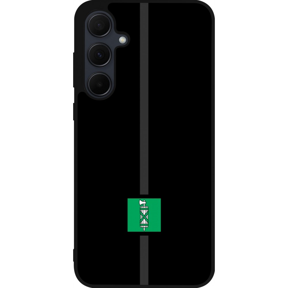 Samsung Galaxy A56 Case Hülle - Silikon schwarz Kanton SG schwarz