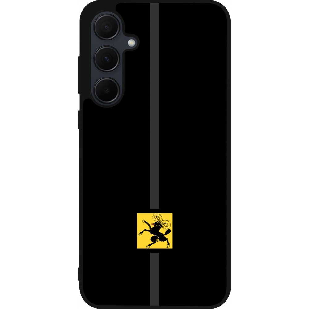 Samsung Galaxy A56 Case Hülle - Silikon schwarz Kanton SH schwarz