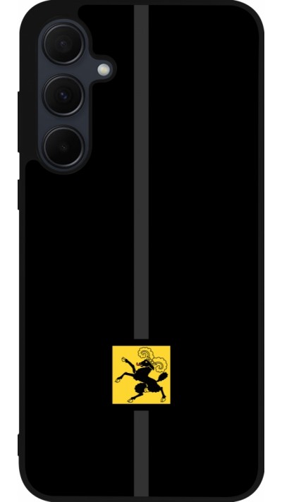 Samsung Galaxy A56 Case Hülle - Silikon schwarz Kanton SH schwarz