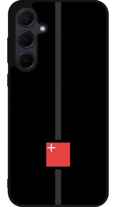 Samsung Galaxy A56 Case Hülle - Silikon schwarz Kanton SZ schwarz