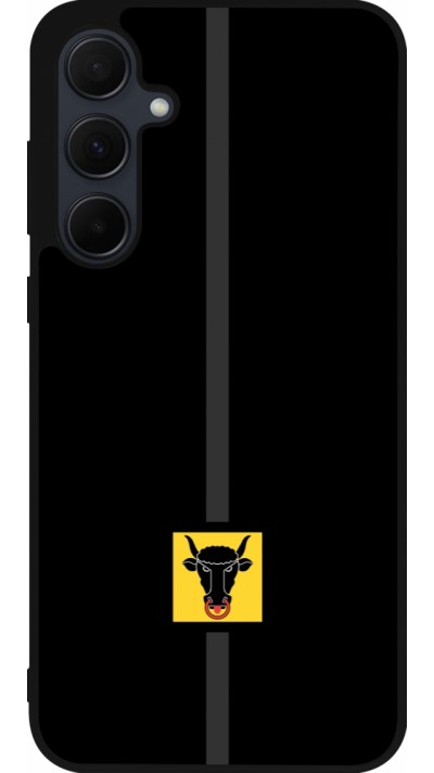 Samsung Galaxy A56 Case Hülle - Silikon schwarz Kanton UR schwarz