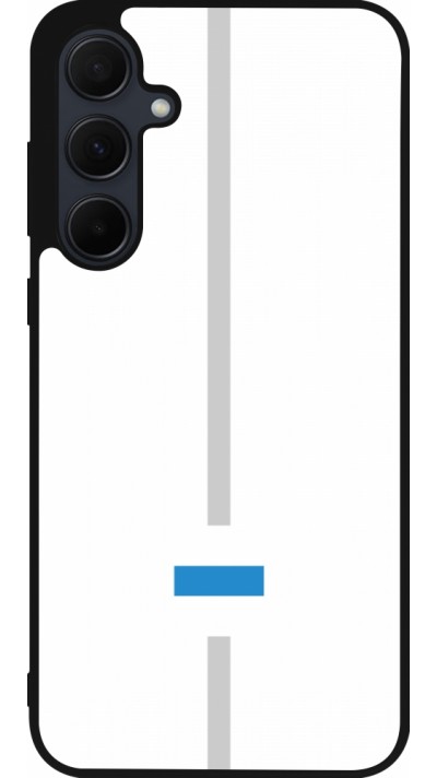 Samsung Galaxy A56 Case Hülle - Silikon schwarz Kanton ZG weiss