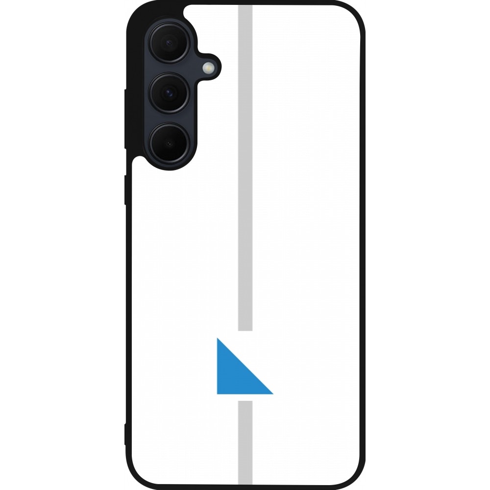 Samsung Galaxy A56 Case Hülle - Silikon schwarz Kanton ZH weiss