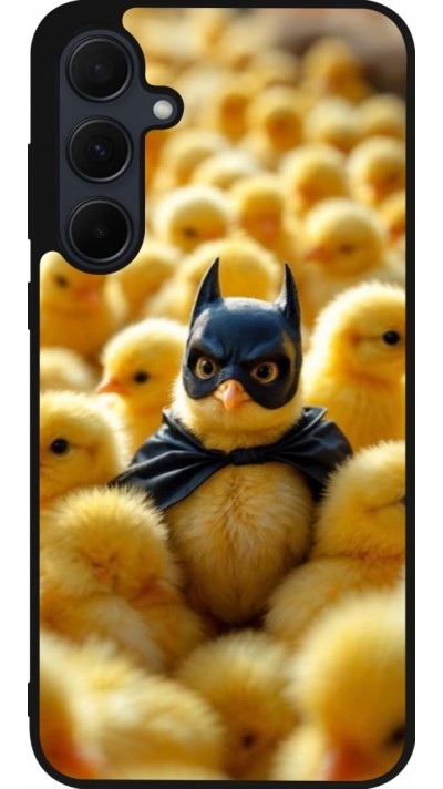 Samsung Galaxy A56 Case Hülle - Silikon schwarz Easter 2026 Chicken Batman