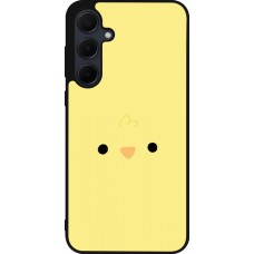 Samsung Galaxy A56 Case Hülle - Silikon schwarz Easter 2026 Little chicken