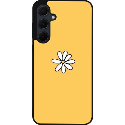 Samsung Galaxy A56 Case Hülle - Silikon schwarz Easter 2023 daisy