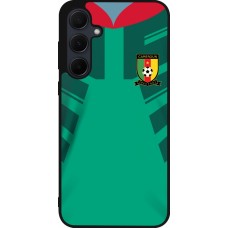 Samsung Galaxy A56 Case Hülle - Silikon schwarz Kamerun 2022 personalisierbares Fussballtrikot