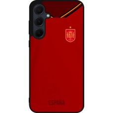 Samsung Galaxy A56 Case Hülle - Silikon schwarz Spanien 2022 personalisierbares Fußballtrikot