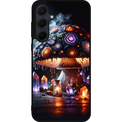 Samsung Galaxy A56 Case Hülle - Silikon schwarz Halloween Zaubertrank Magie