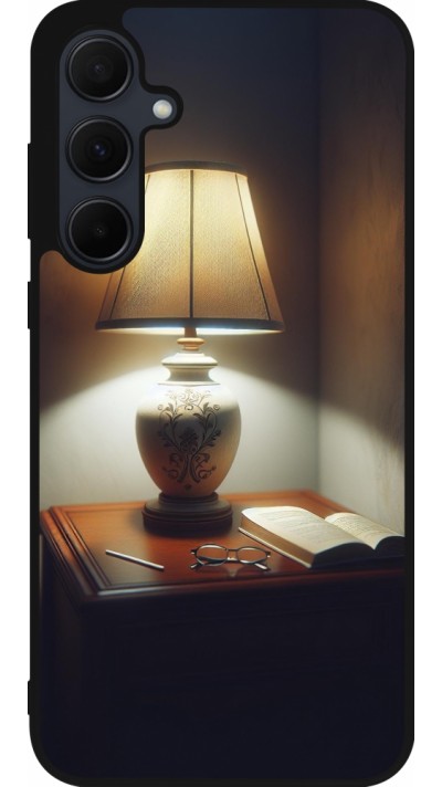 Samsung Galaxy A56 Case Hülle - Silikon schwarz Mitternachtsleuchten
