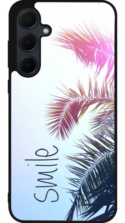 Samsung Galaxy A56 Case Hülle - Silikon schwarz Smile 05