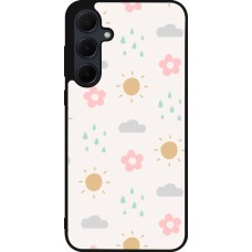 Samsung Galaxy A56 Case Hülle - Silikon schwarz Spring 23 weather
