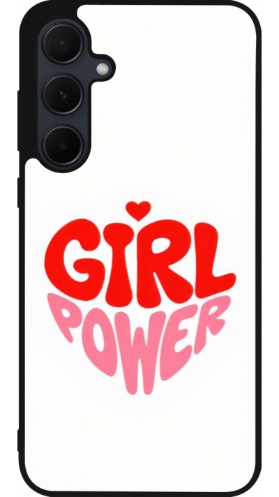 Coque Samsung Galaxy A56 - Silicone rigide noir Womens day 2026 6