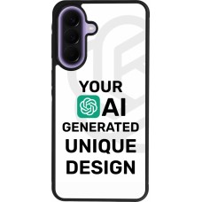 Samsung Galaxy A57 5G Case Hülle - Silikon schwarz Weltweit einzigartig erstellt dank Deiner Kreativität und künstlicher Intelligenz (KI)