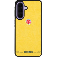 Samsung Galaxy A57 5G Case Hülle - Silikon schwarz Kolumbien 2026 personalisierbares Fussballtrikot