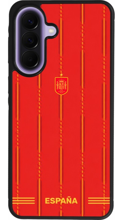 Samsung Galaxy A57 5G Case Hülle - Silikon schwarz Spanien 2026 personalisierbares Fussballtrikot