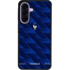 Samsung Galaxy A57 5G Case Hülle - Silikon schwarz Frankreich 2026 personalisierbares Fussballtrikot