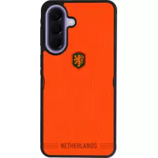 Samsung Galaxy A57 5G Case Hülle - Silikon schwarz Niederlande 2026 personalisierbares Fussballtrikot