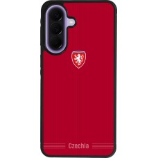 Samsung Galaxy A57 5G Case Hülle - Silikon schwarz Tschechische Republik 2026 personalisierbares Fussballtrikot