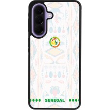 Samsung Galaxy A57 5G Case Hülle - Silikon schwarz Senegal 2026 personalisierbares Fussballtrikot