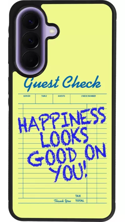 Samsung Galaxy A57 5G Case Hülle - Silikon schwarz Guest check 2026