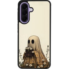 Samsung Galaxy A57 5G Case Hülle - Silikon schwarz Halloween 2025 Ghost gardener