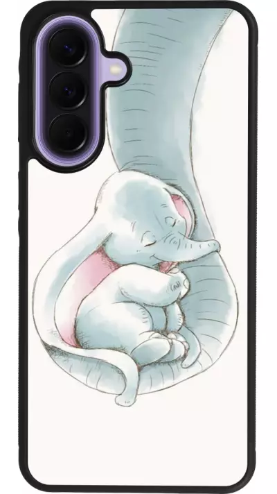 Samsung Galaxy A57 5G Case Hülle - Silikon schwarz Mom 1903